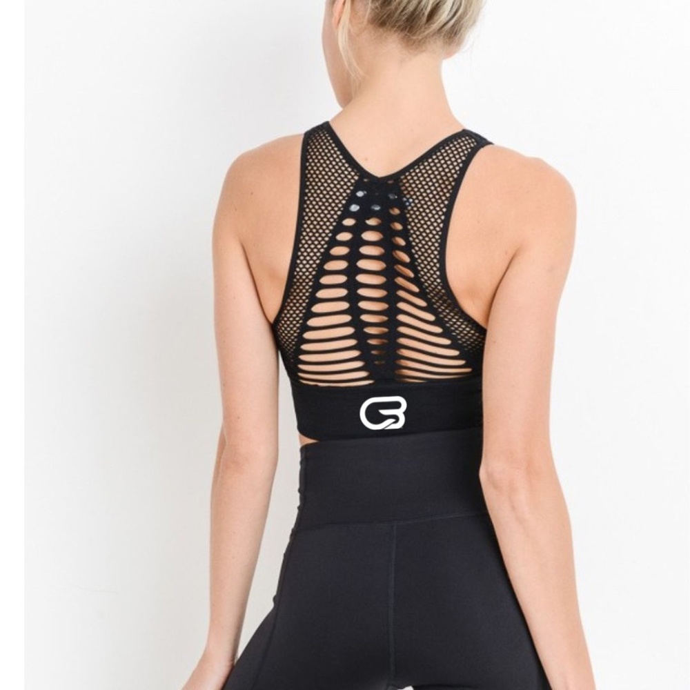MonoB Laser Cut Sprorts Bra